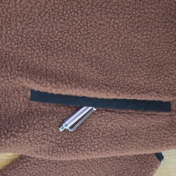 XERSION BRAND BOYS FRONT ZIPPERED BROWN AND BLACK JACKET SIZE LARGE 14/16 HUSKY - Picture 10 of 12